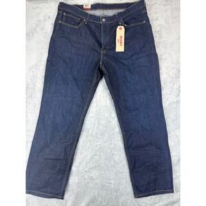 New Levi's 39x30 541 Athletic Taper Jeans Mens Blue  Indigo Denim Pants Bootcut